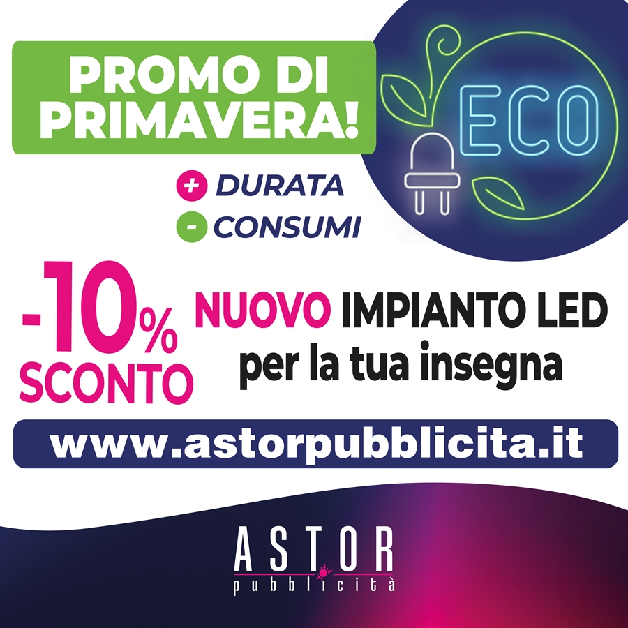 PROMO DI PRIMAVERA!